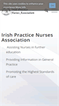 Mobile Screenshot of irishpracticenurses.ie